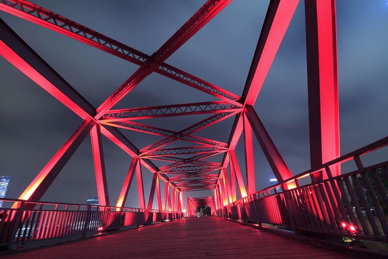ASME most czerwony